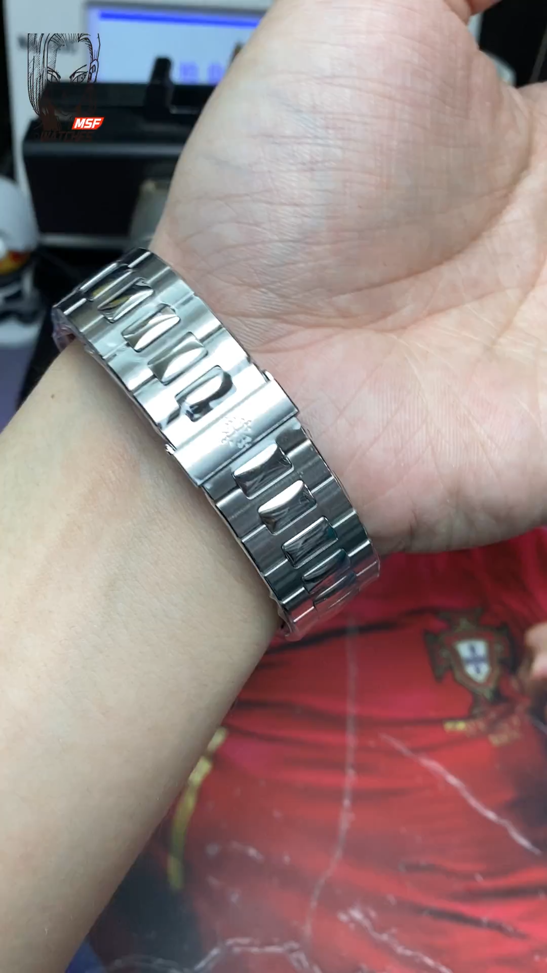 Patek Philippe Nautilus series 57111A-011, White Dial, 40mm Size.