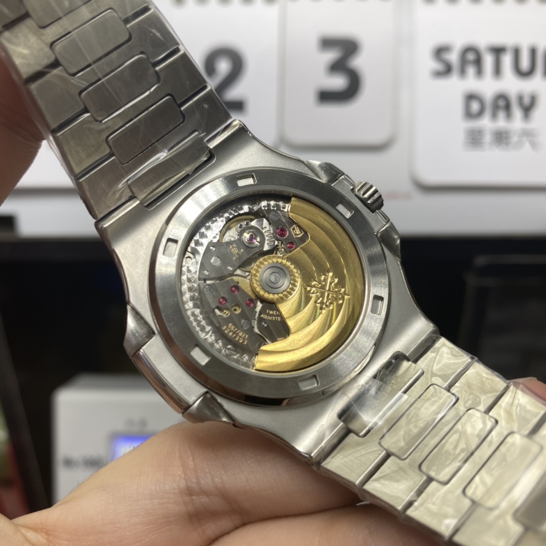 Patek Philippe Nautilus 5711 black square drill ring size 40㎜