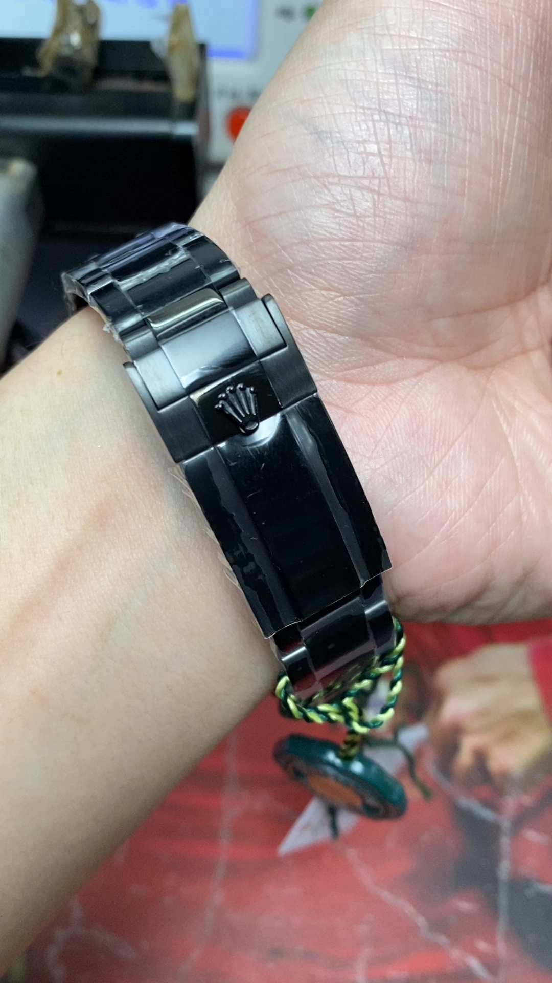 Rolex Daytona series BLAKEN modify all black chrome Case 40mm size.