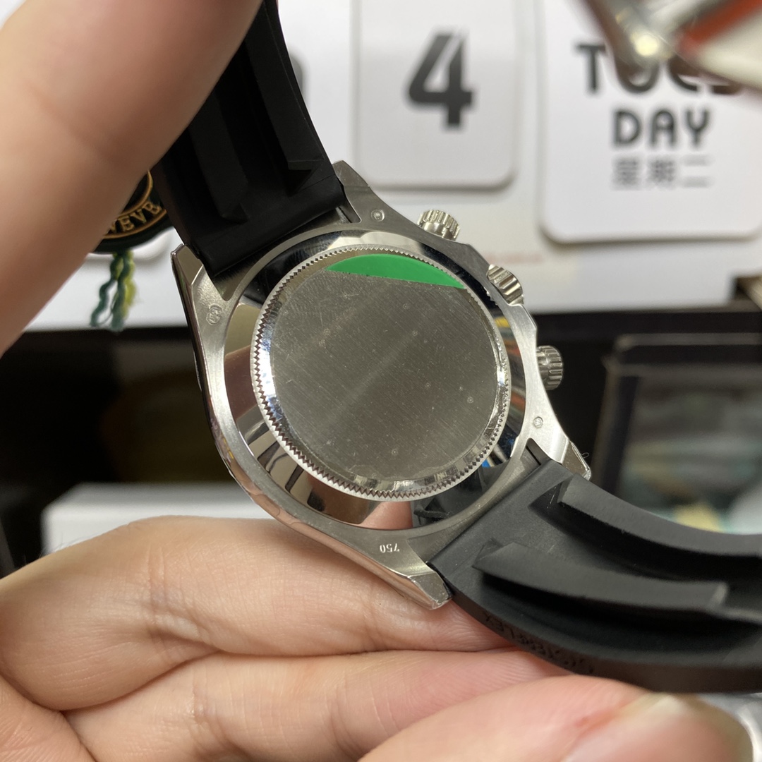 Rolex Cosmograph Daytona Series 116519-0104, Grey Dial with Red Hands Roman Numerals, 40mm size.