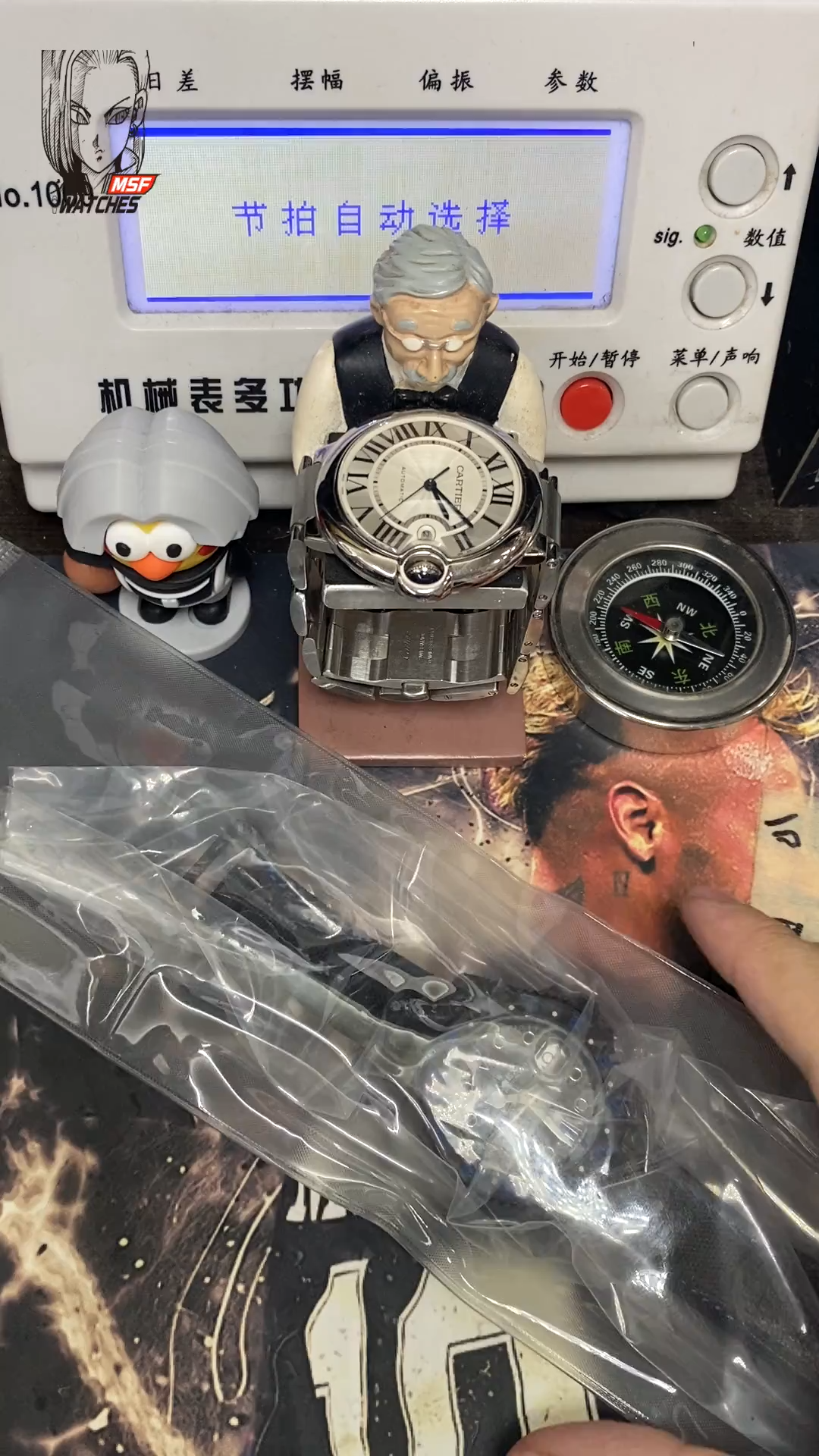 Rolex GMT-Master II series DIW MODIFY All carbon fiber CASE , 40mm size.