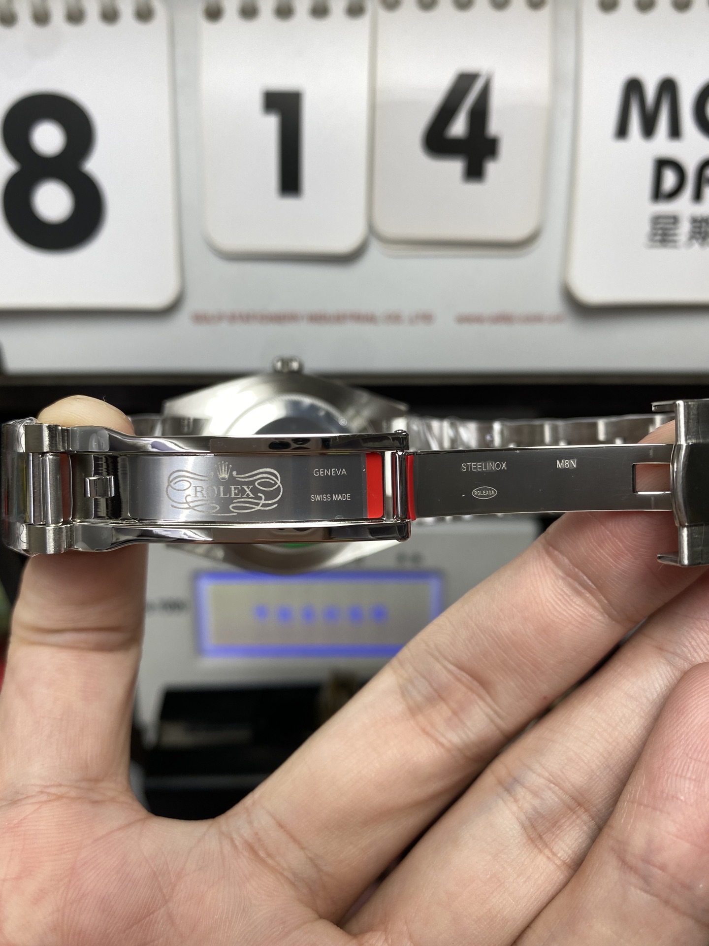 Rolex Datejust Series m126334-0031, Blue Checkered Dial Fluted Bezel, 41mm size, Jubilee Bracelet.