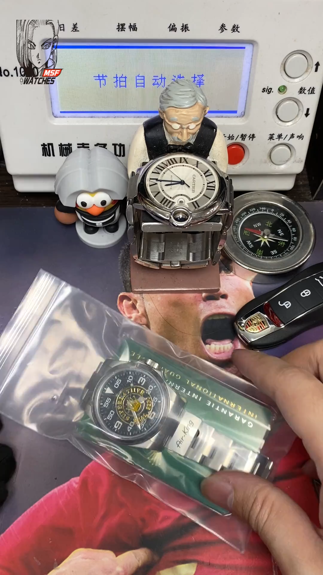 Rolex Air-King series M126900-0001, Green Hand, 40mm size.