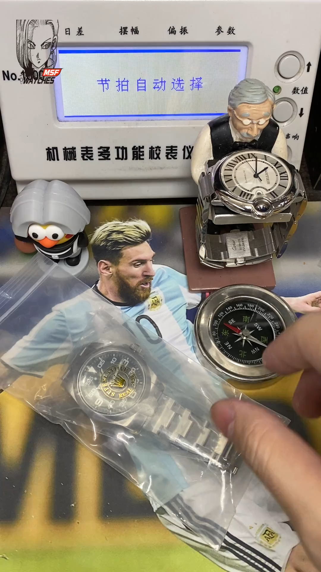 Rolex Air-King series M126900-0001, Green Hand, 40mm size.