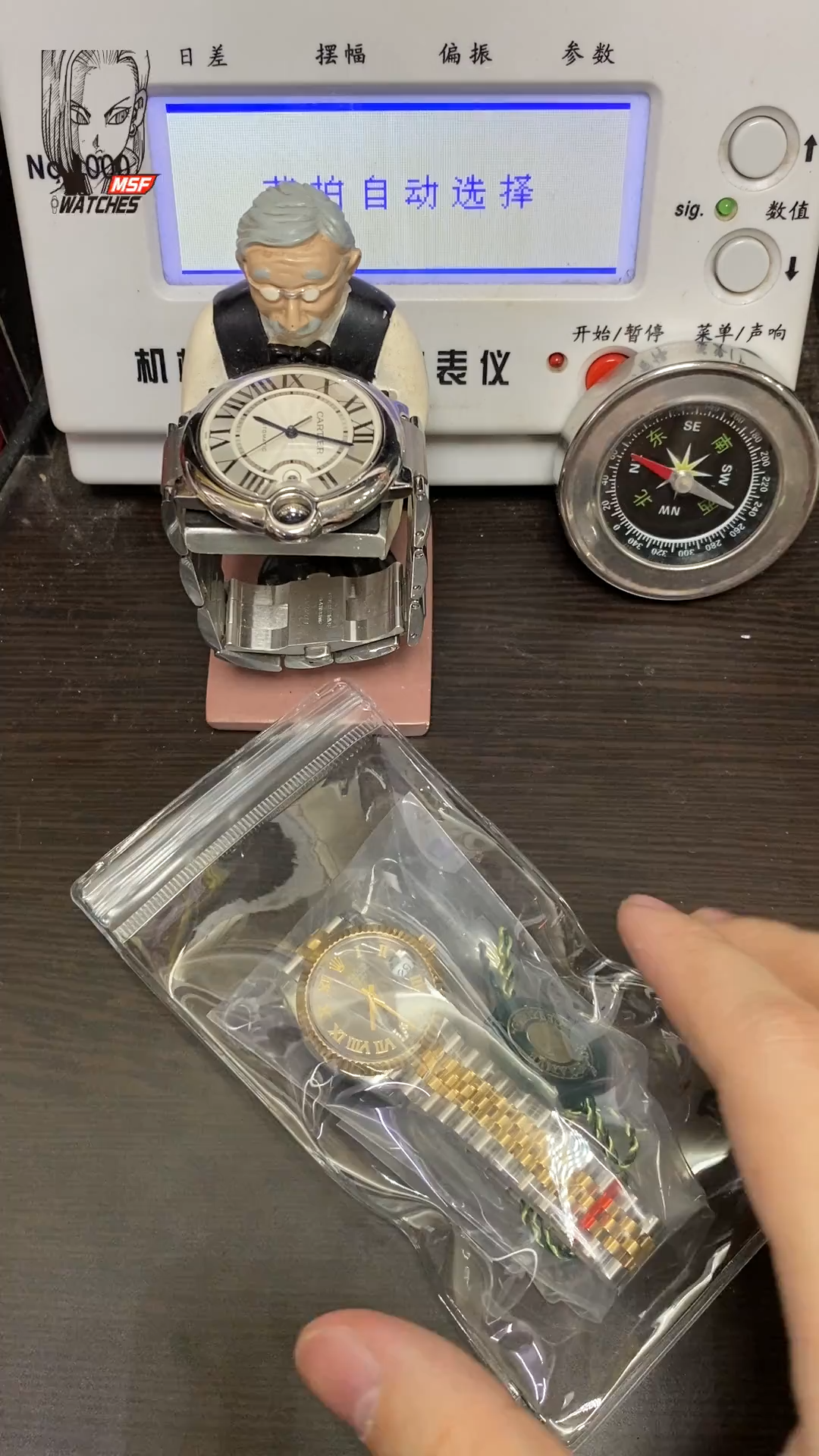 Rolex Datejust Series m278273-0018, Two-Tone Gold Case Grey Dial with Roman Numerals, 31mm size, Jubilee stainless steel bracelet.