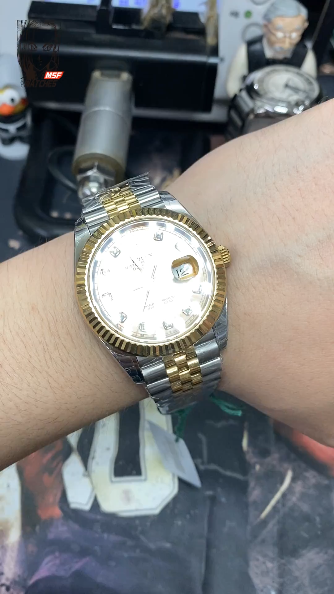 Rolex Datejust Series 41mm Size