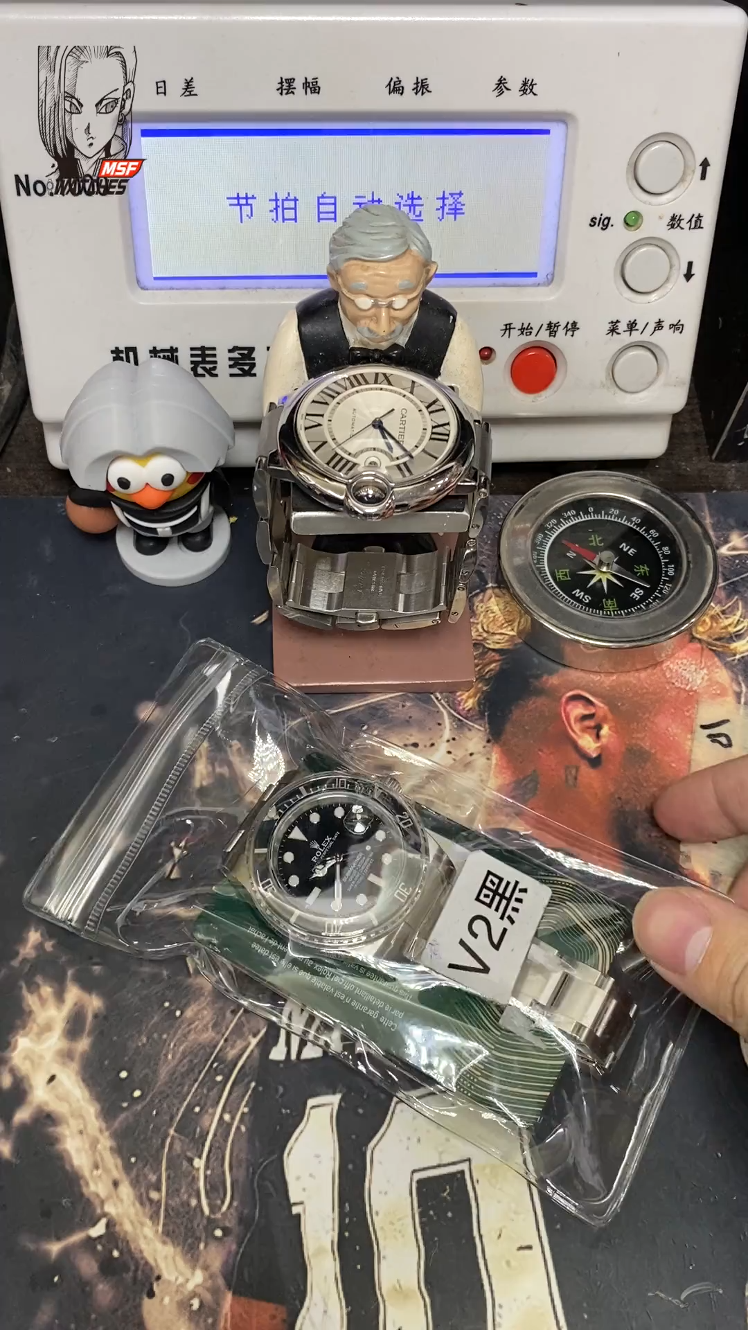 Rolex Submariner Series 116610LN-0001, Black Dial Black Ghost, 40mm size.