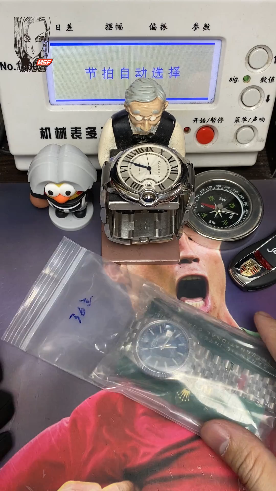 Rolex Datejust Series m126234-0017, Blue Dial with Fluted Bezel, 36mm size, Jubilee stainless steel bracelet.