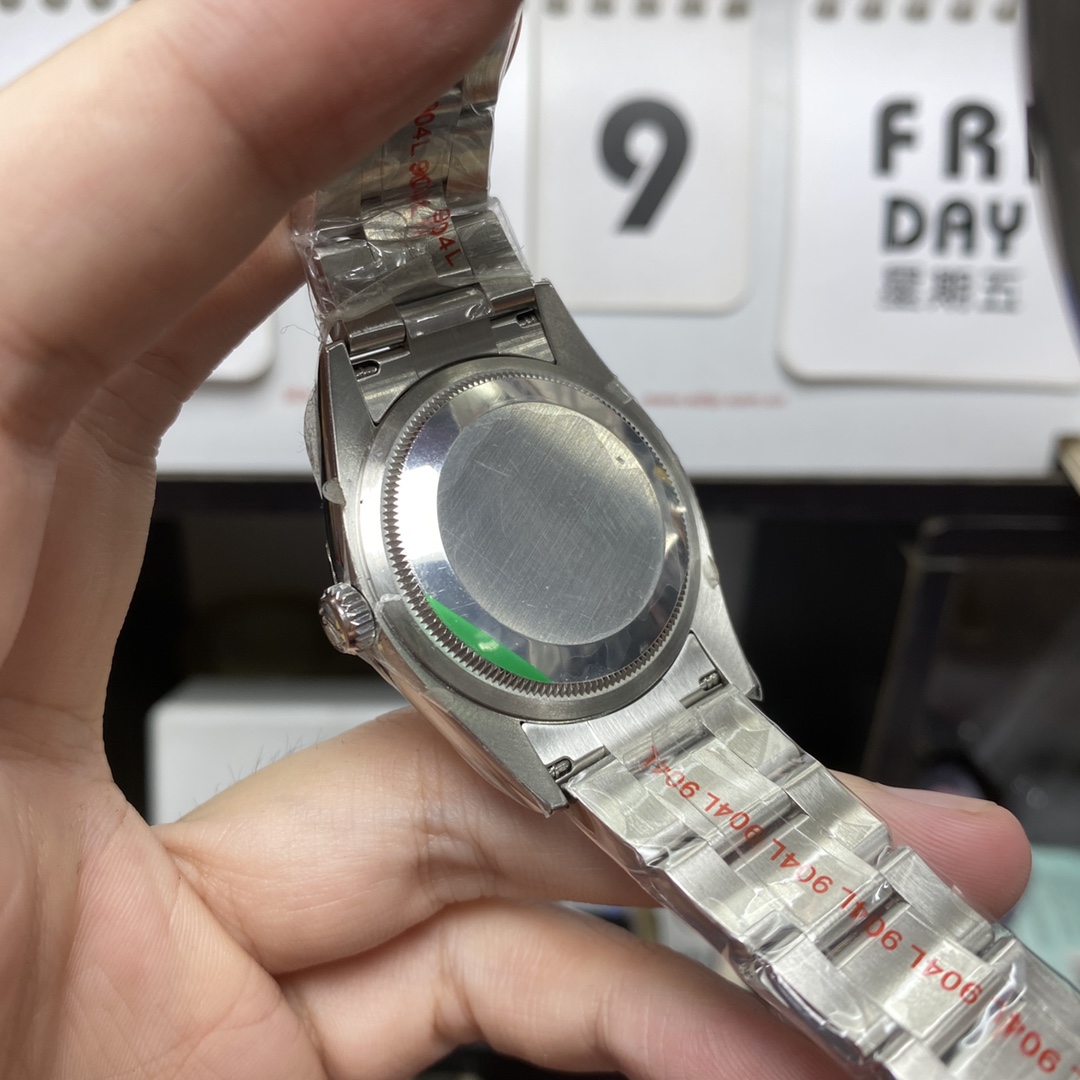 Rolex Oyster Perpetual Series m126000-0008, Pink Dial, 36mm size.