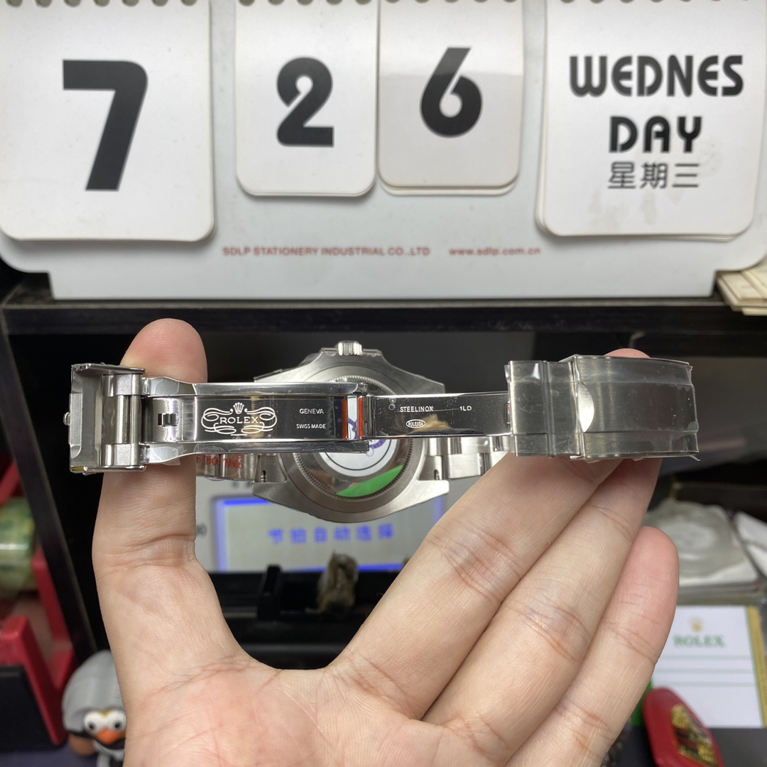 Rolex Submariner Series m124060-0001, No-Date Black Submariner, 41mm size.