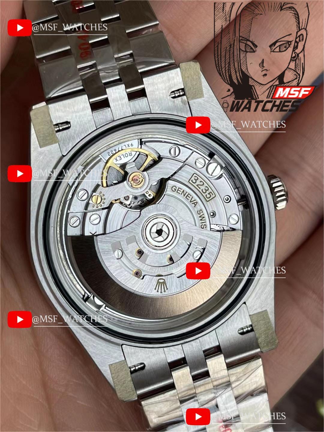 Rolex Datejust Series m126334-0017, Fluted Bezel with Black Dial and Stick Markers, 41mm Size.