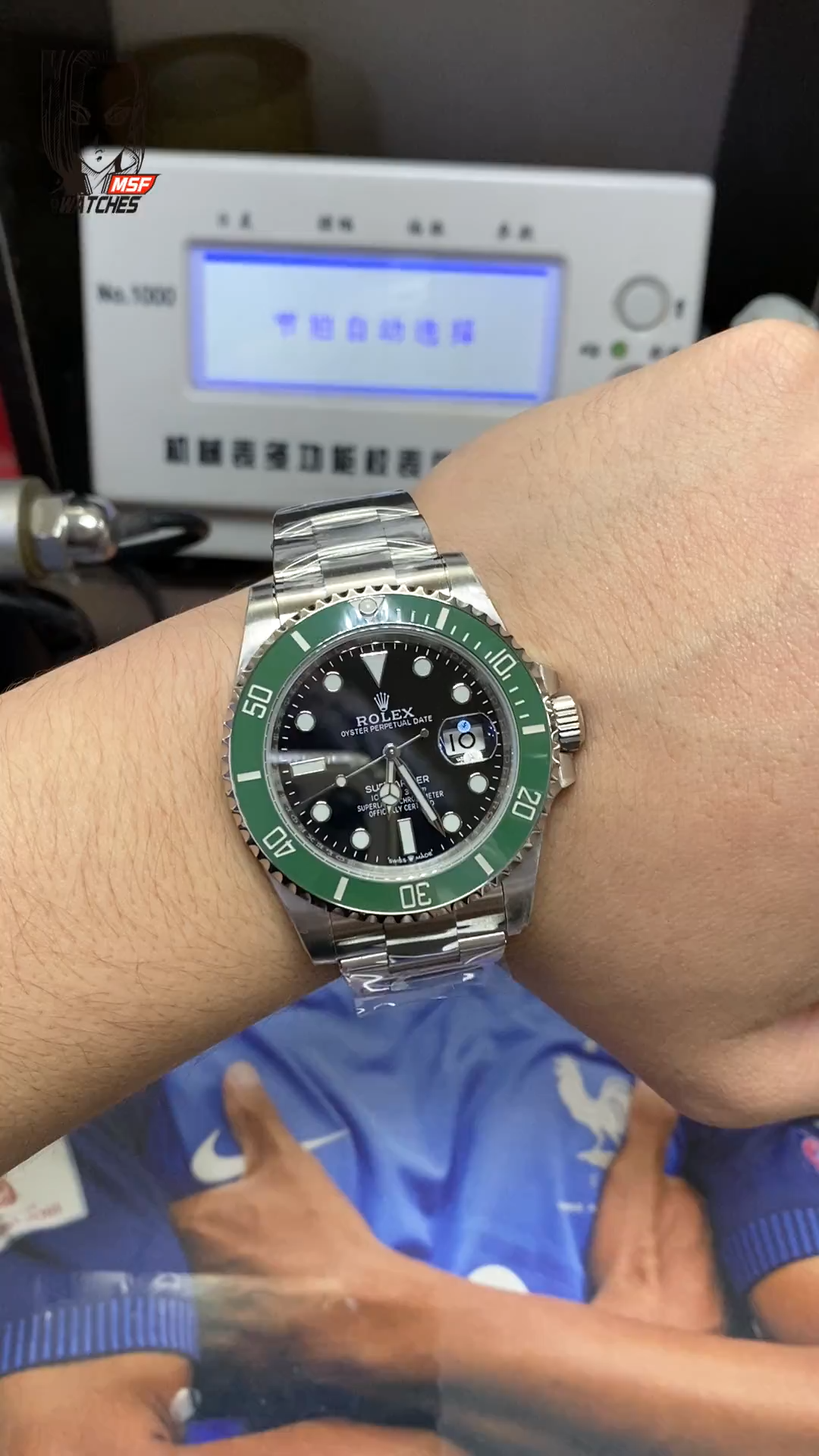 Rolex Submariner Series m126610lv-0002, New Green Hulk 