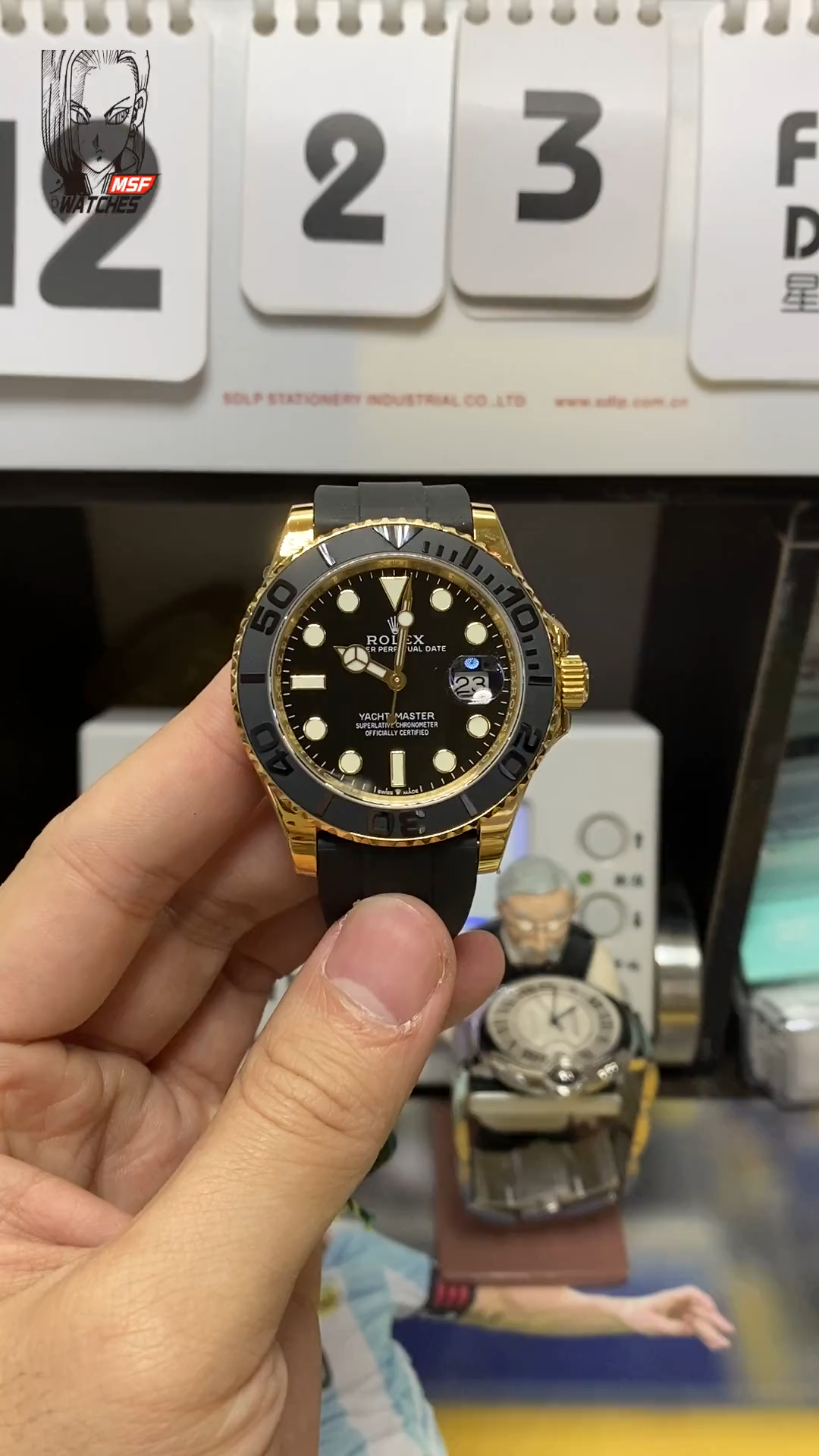 Rolex Yacht-Master series M226658-0001, Collection Platinum Yacht, 42mm size.