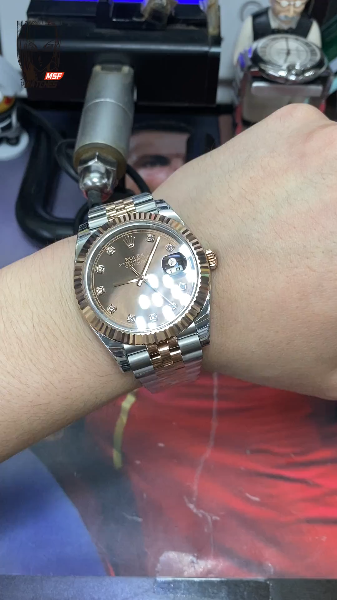 Rolex Datejust model m126331-0004 watch 41mm