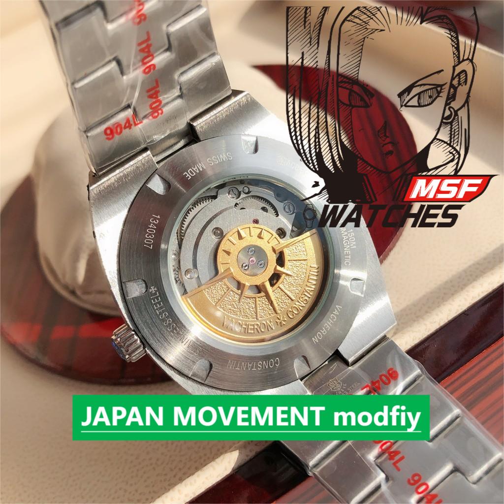 Vacheron Constantin Overseas Series 4500V110A-B146, Brown Dial with Steel Bracelet, 41mm Size.