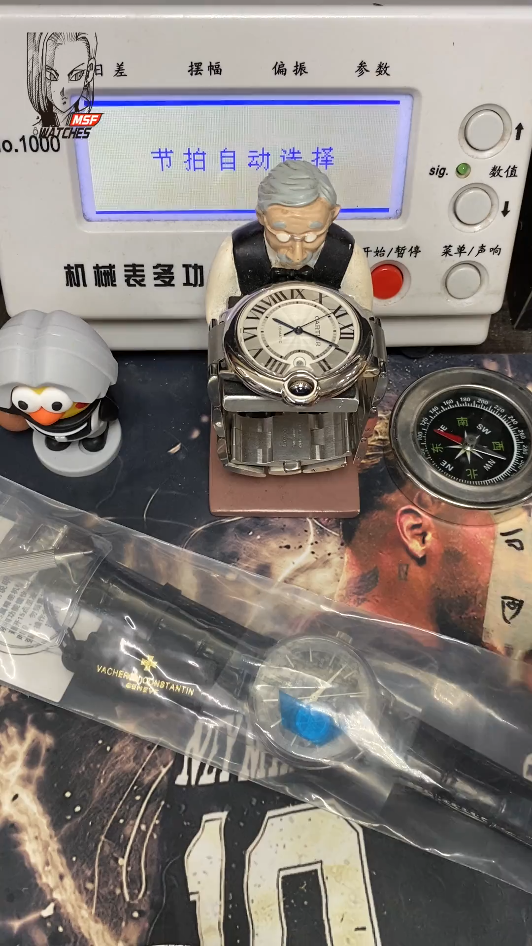 Vacheron Constantin Tradition Collection series 4010T000G-B740, White Case Grey Dial Full Calendar Watch, 41mm Size.