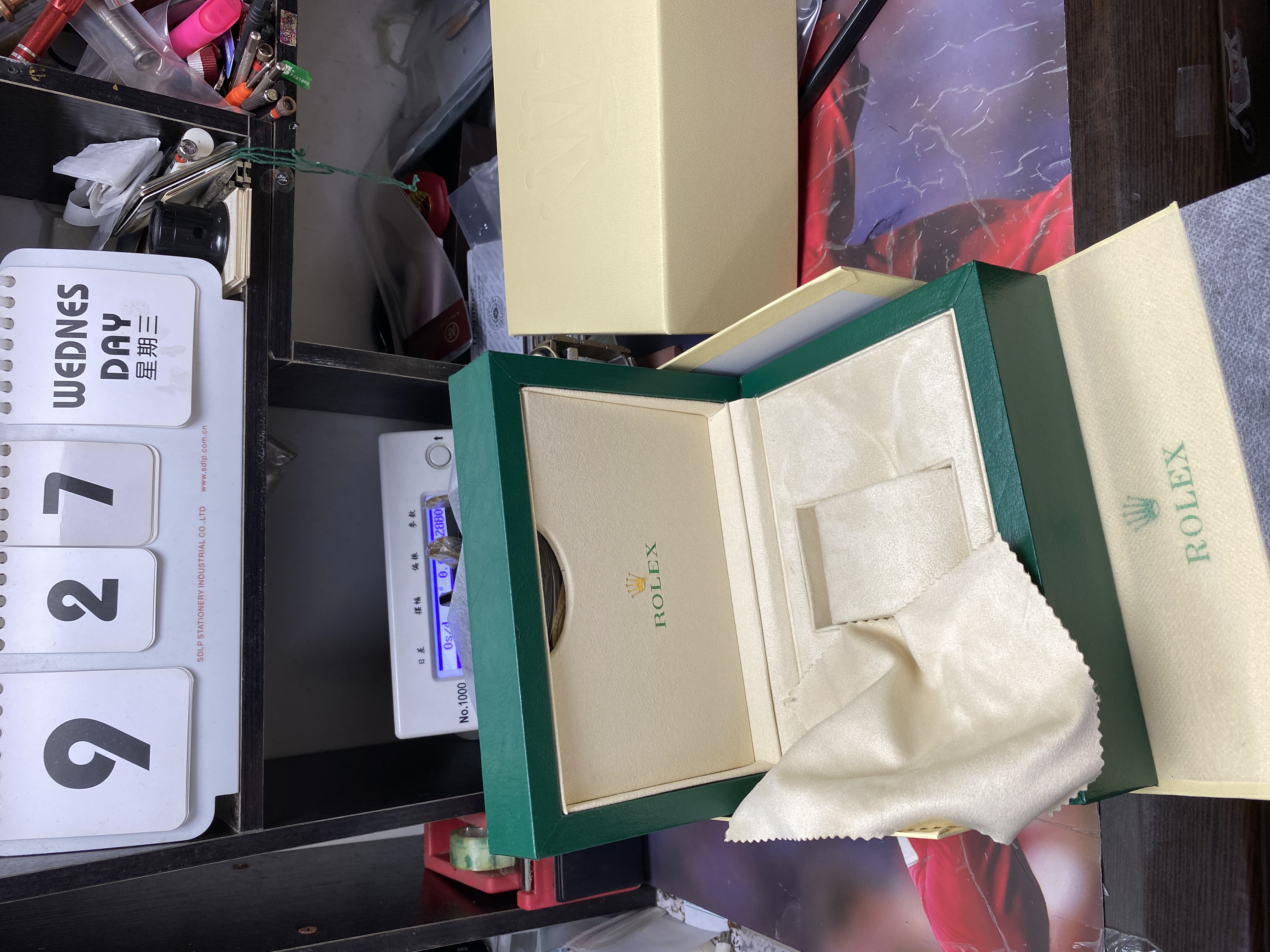 Upgrade to Rolex Original Box【All Wooden & Detachable】& Full set paper, Selectable High-end ID Card.