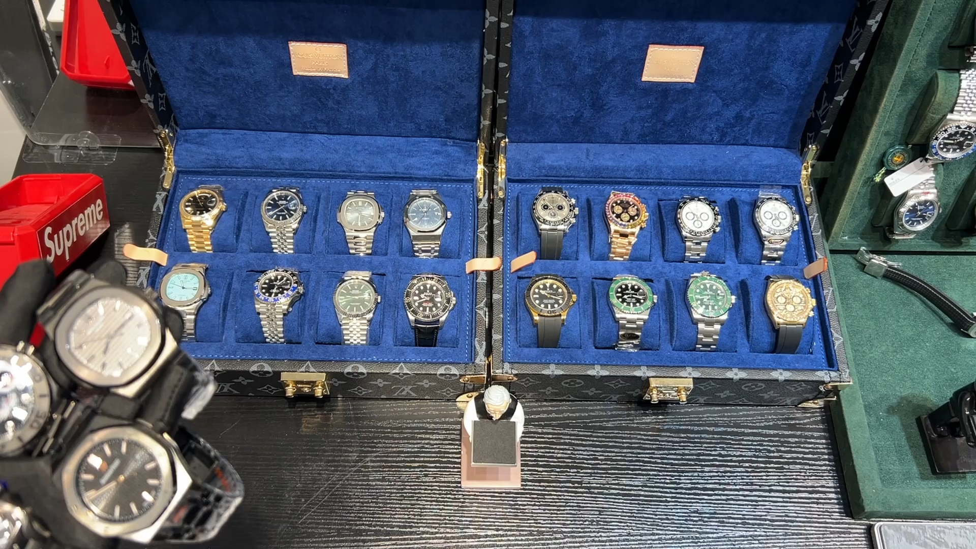 Audemars Piguet Royal oak 15500 all black case BLAKEN modify of 