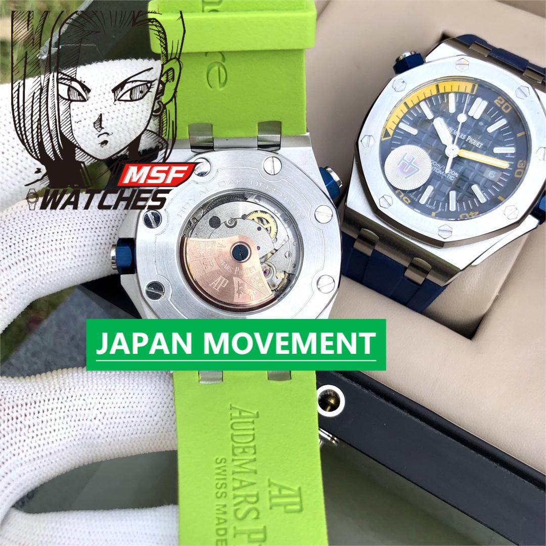 Audemars Piguet Royal Oak Offshore Series 26703ST.OO.A051CA.01, Yellow Dial, 42mm Size