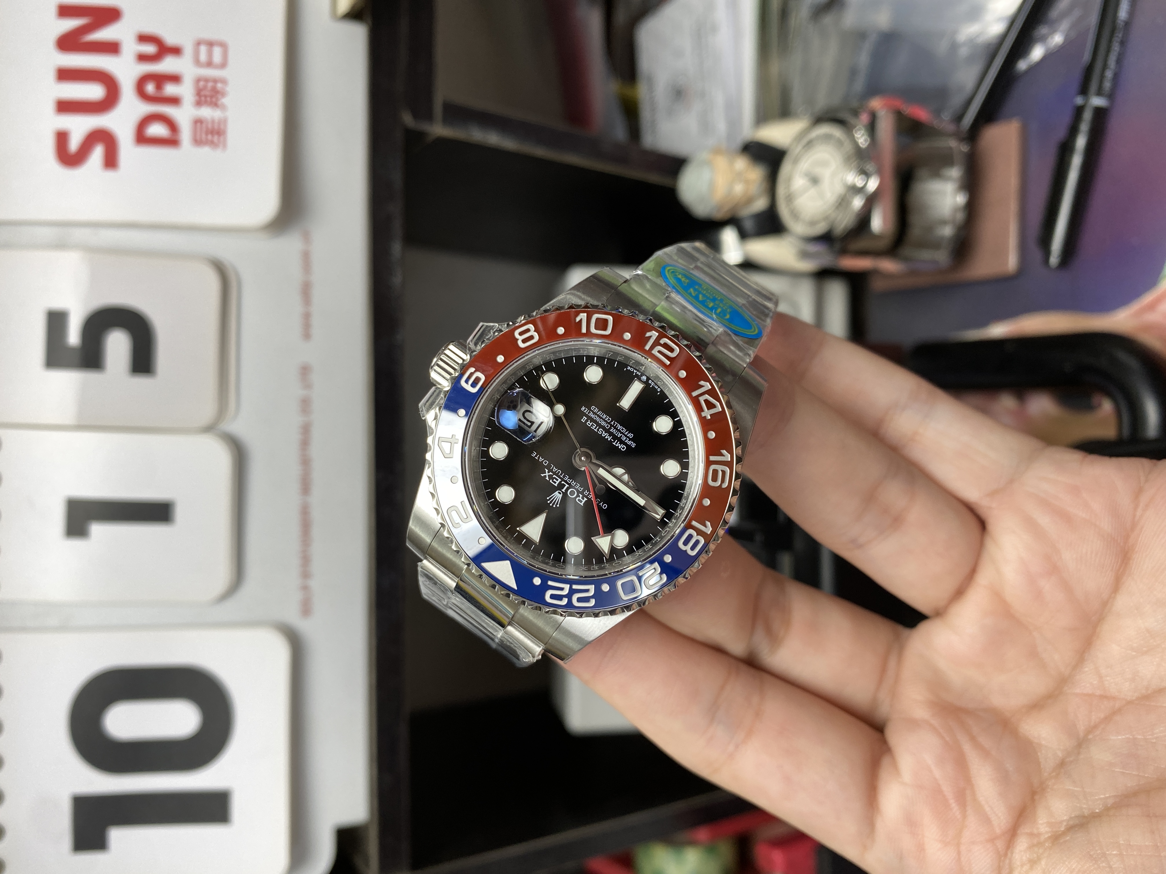 Rolex GMT-Master II Series Watch model M126710BLRO-0002 40mm