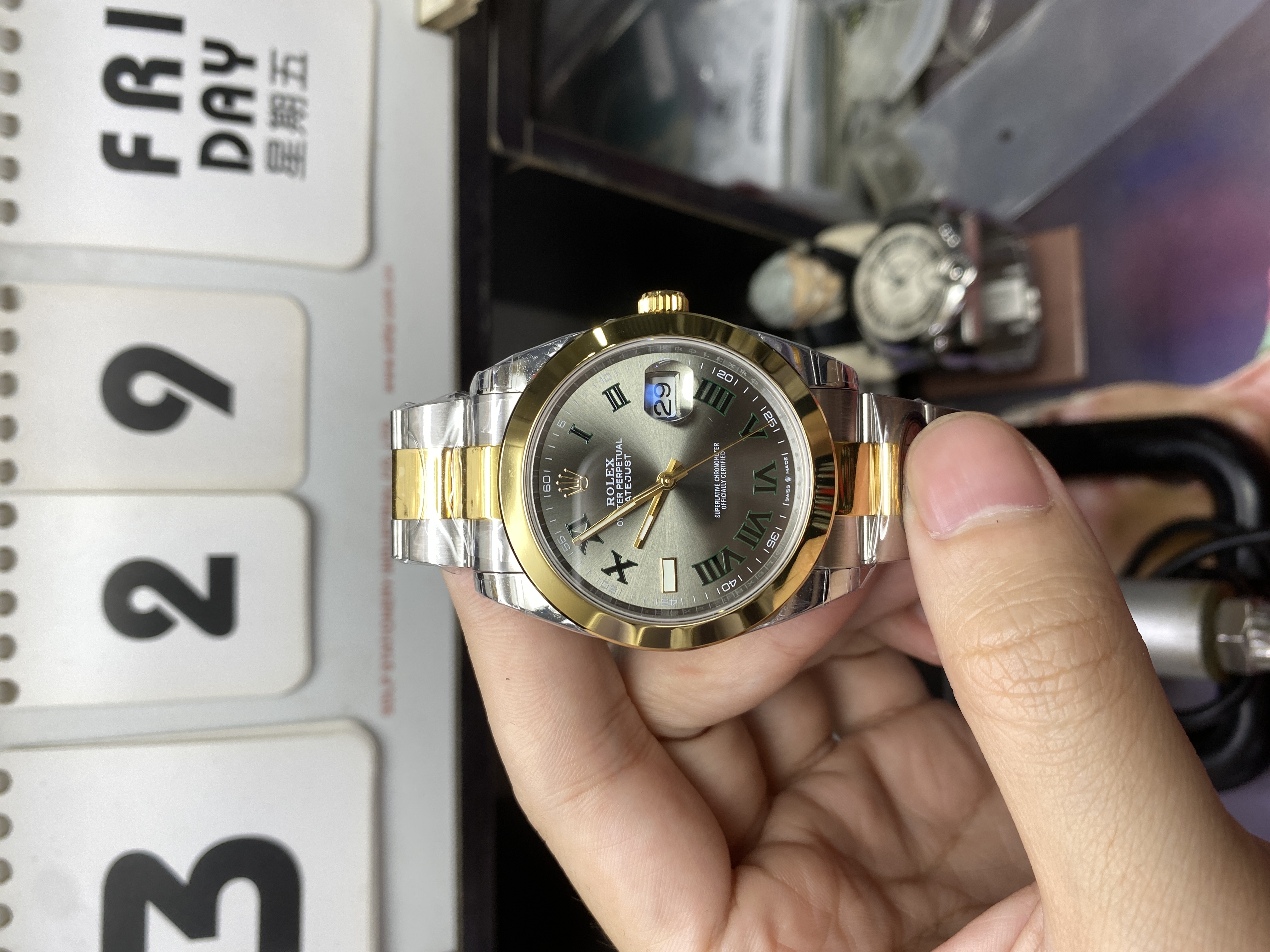 Rolex Datejust Series Watch Model M126303-0019 41mm