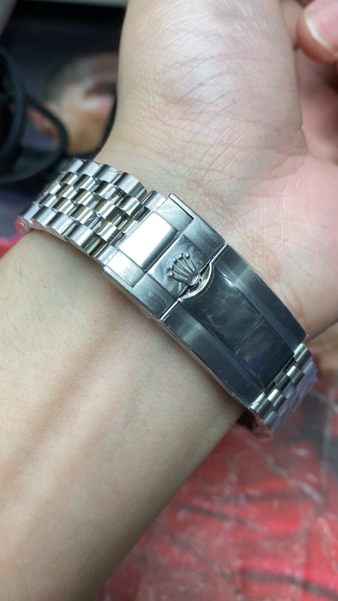 Rolex GMT-Master II Series Watch Model M126710BLNR-0002 (Blue and Black Bezel) 40mm