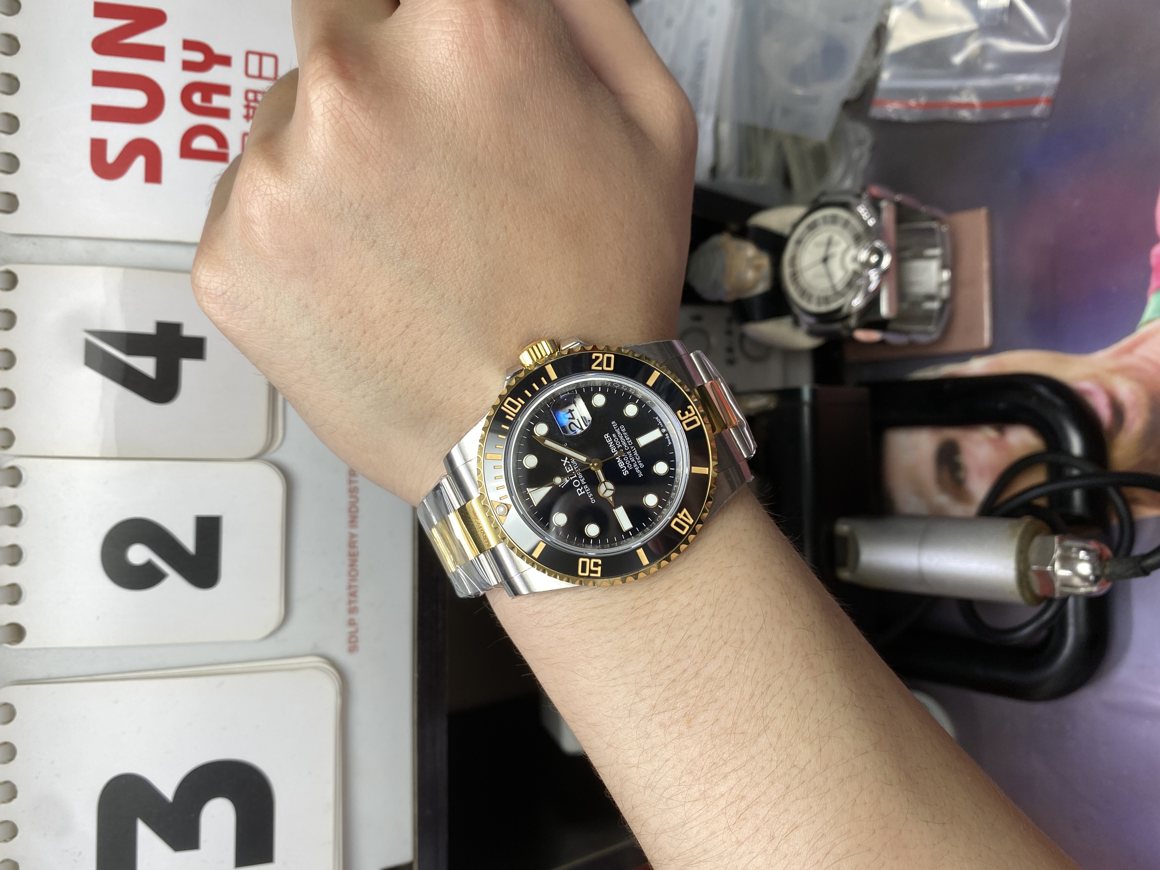 Rolex Submariner Series Watch Model 116613LN-0001 40mm