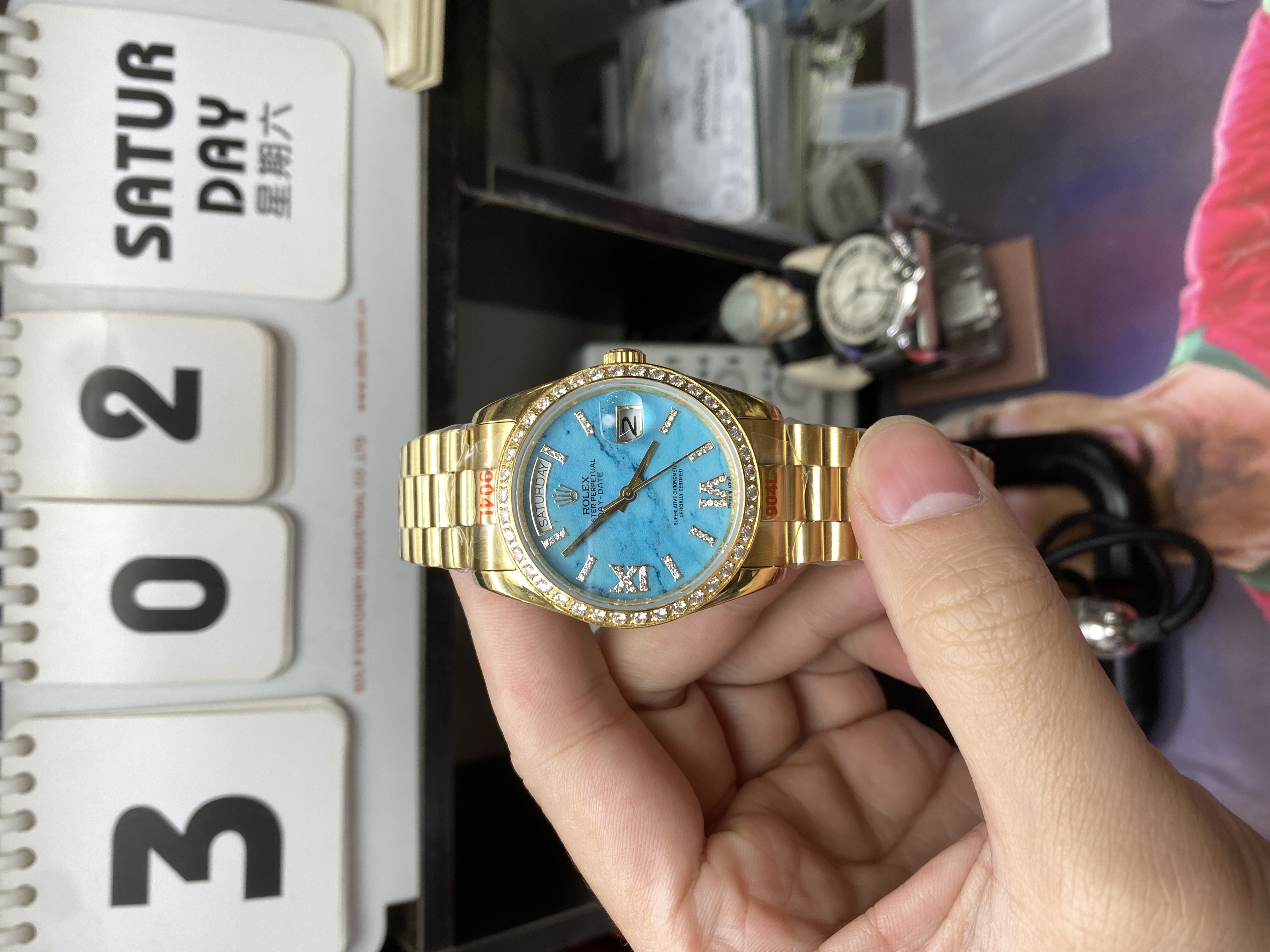 Rolex Day-Date Series  Watch Model m128398tbr-0014 36mm