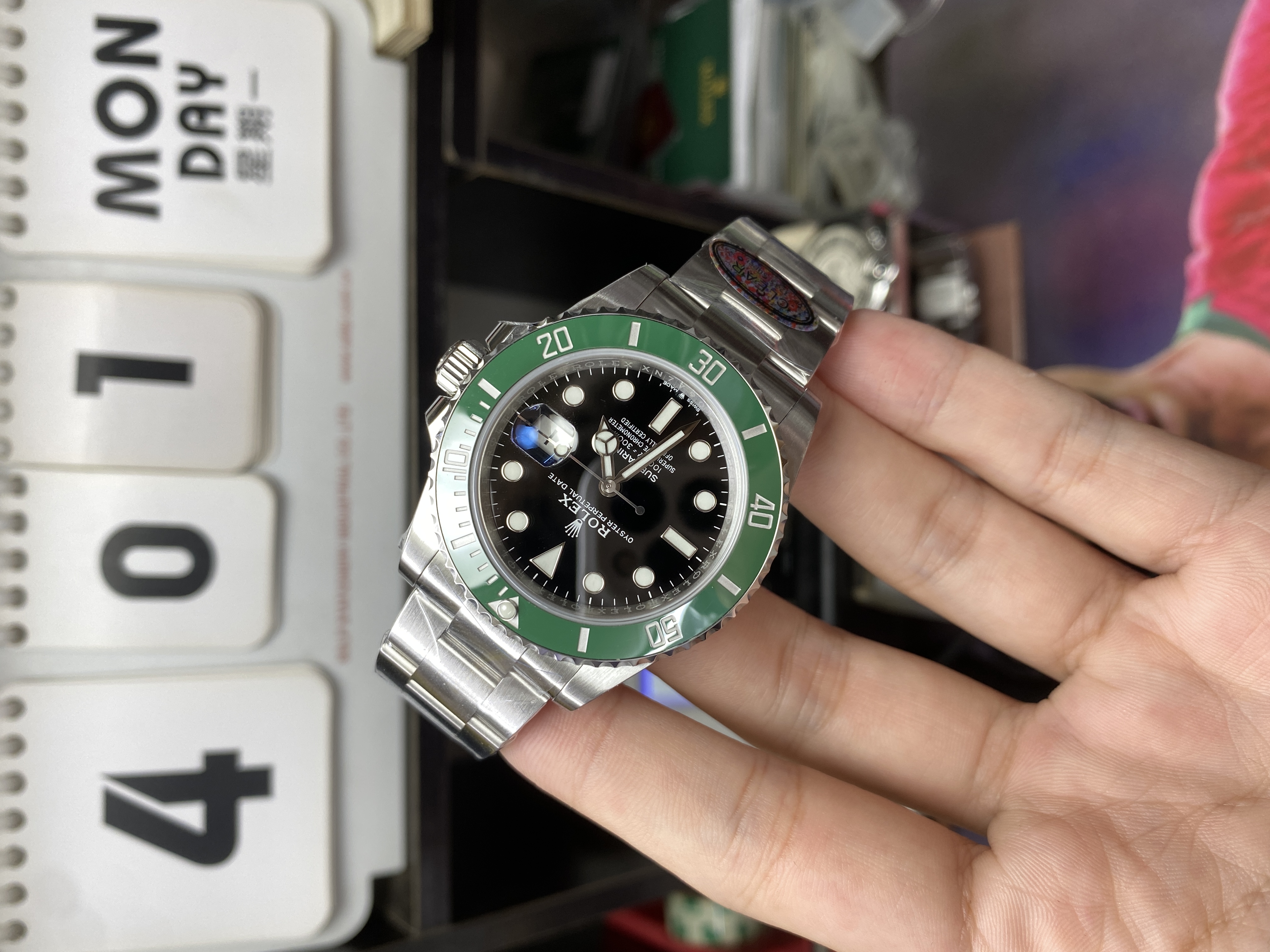 Rolex Submariner Series  Watch Model m126610lv-0002 (Starbuck) 41mm