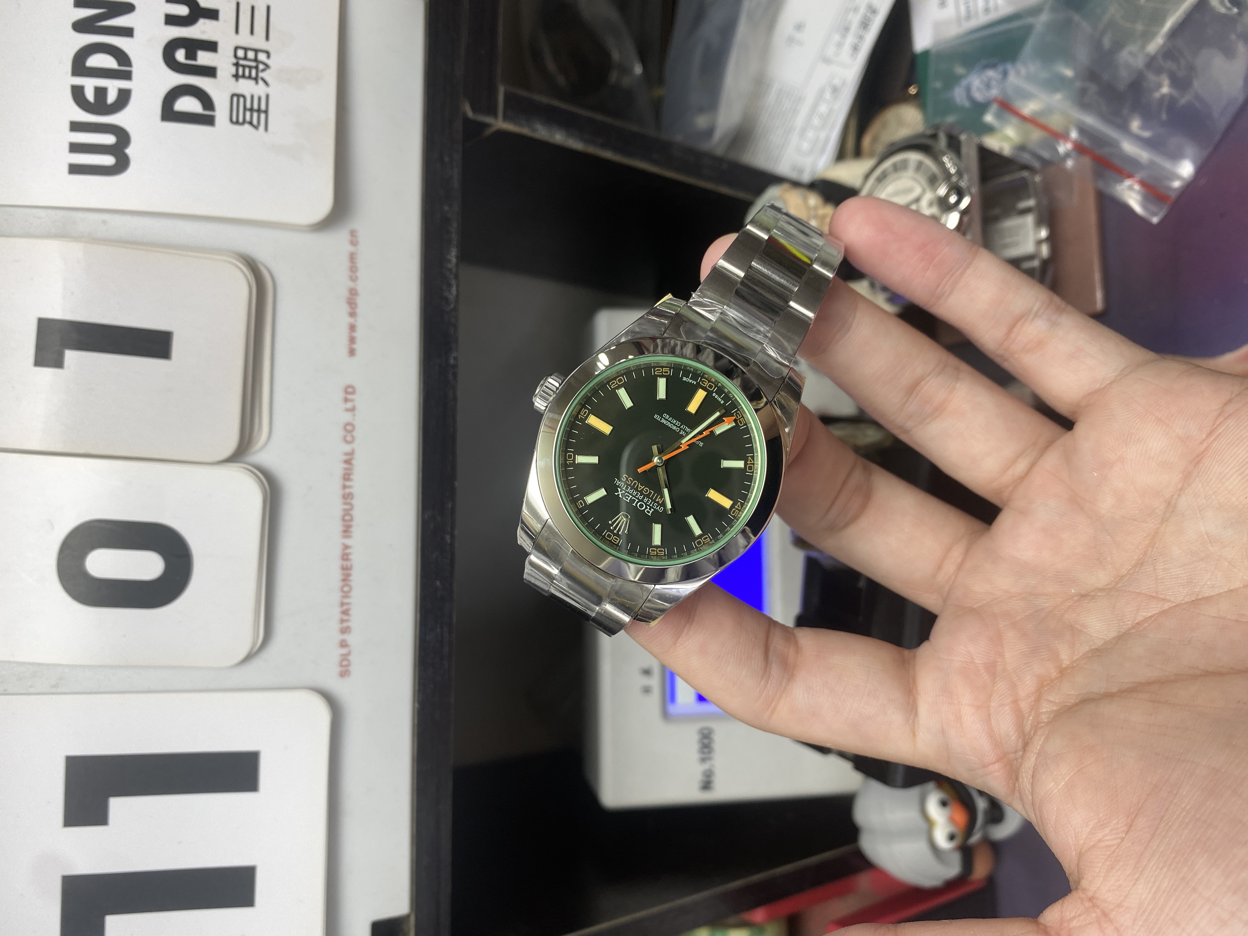 Rolex Milgauss Series Watch Model M116400GV-0001 40mm