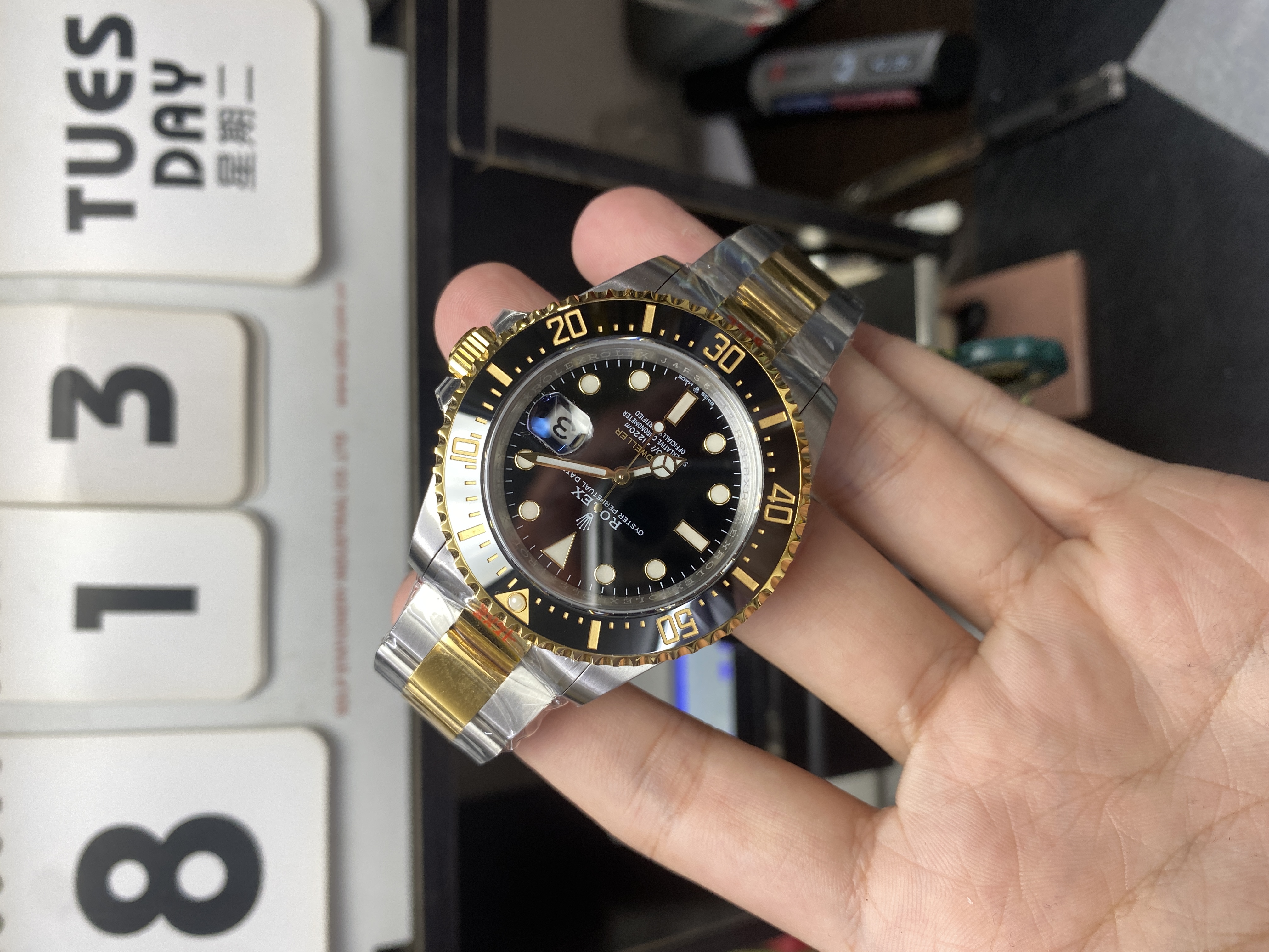 Rolex Sea-Dweller series m126603-0001, Black Dial 