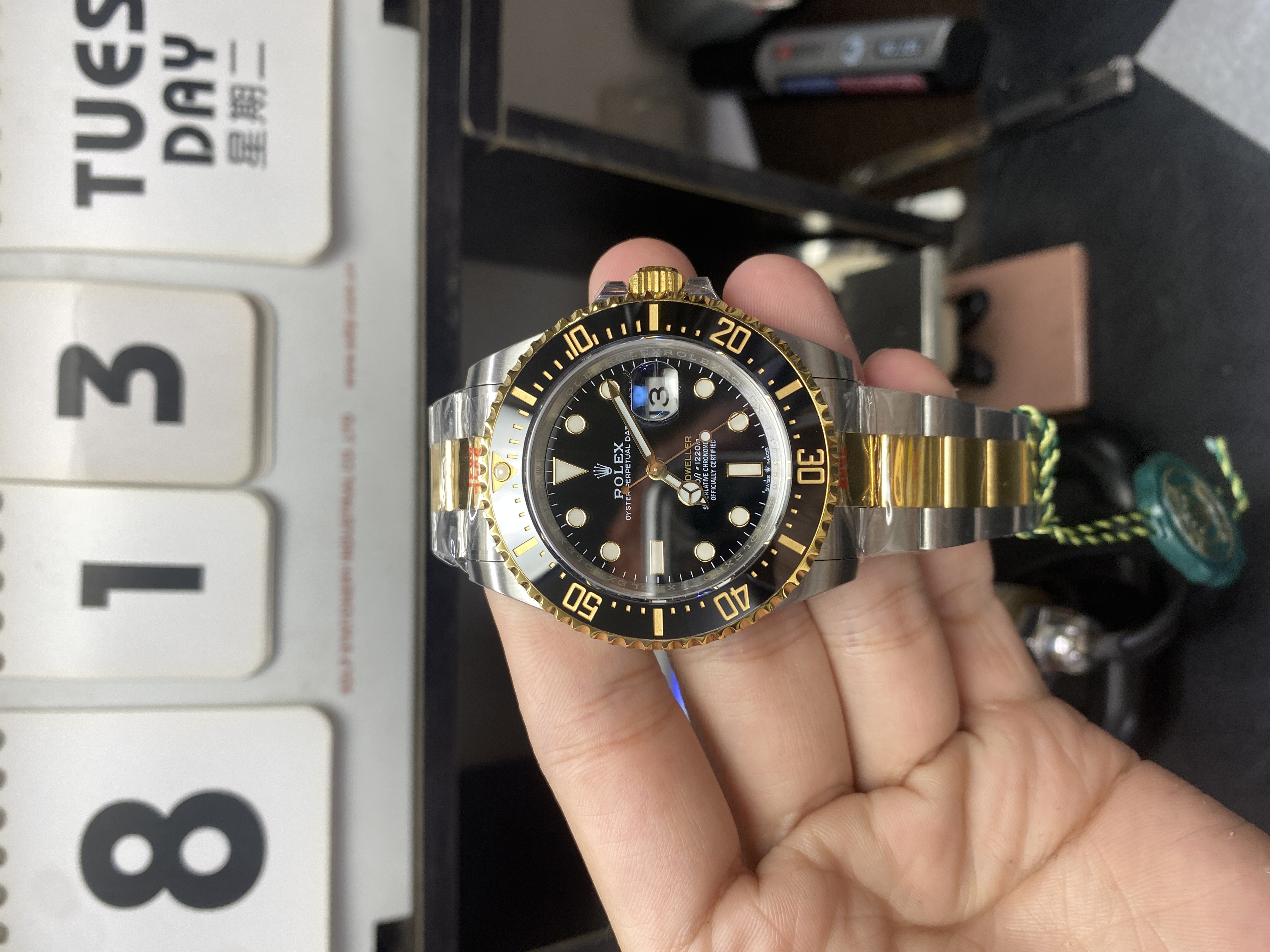 Rolex Sea-Dweller series m126603-0001, Black Dial 